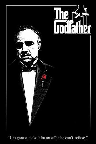 Amazon.com: BUY ART FOR LESS Officially Licensed The Godfather